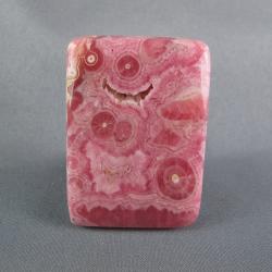 Rhodocrosite Cabochon gem set