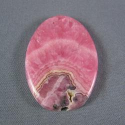 Rhodocrosite Cabochon gem set