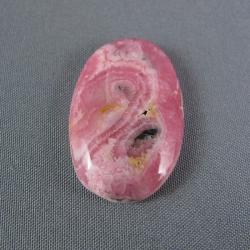 Rhodocrosite Cabochon gem set