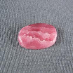 Rhodocrosite Cabochon gem set