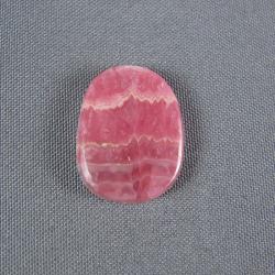 Rhodocrosite Cabochon gem set