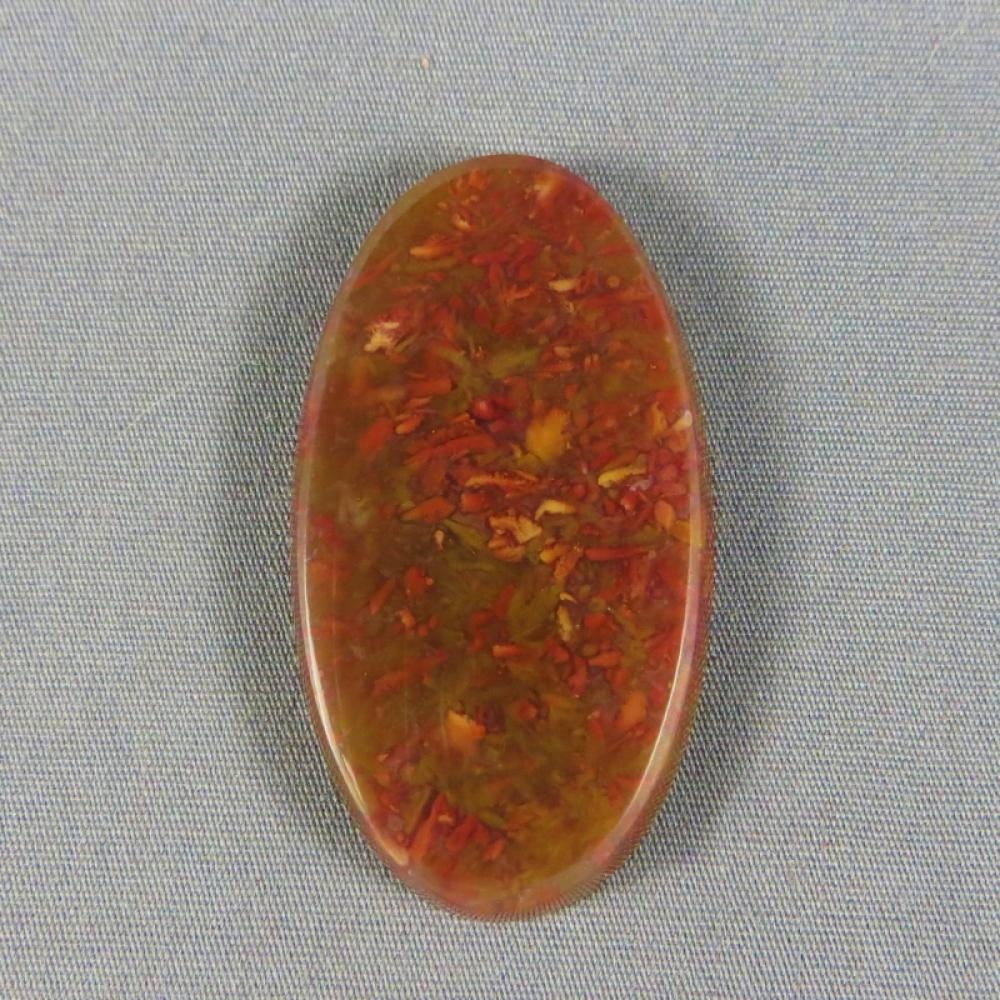 Bloody Basin Agate Cabochon