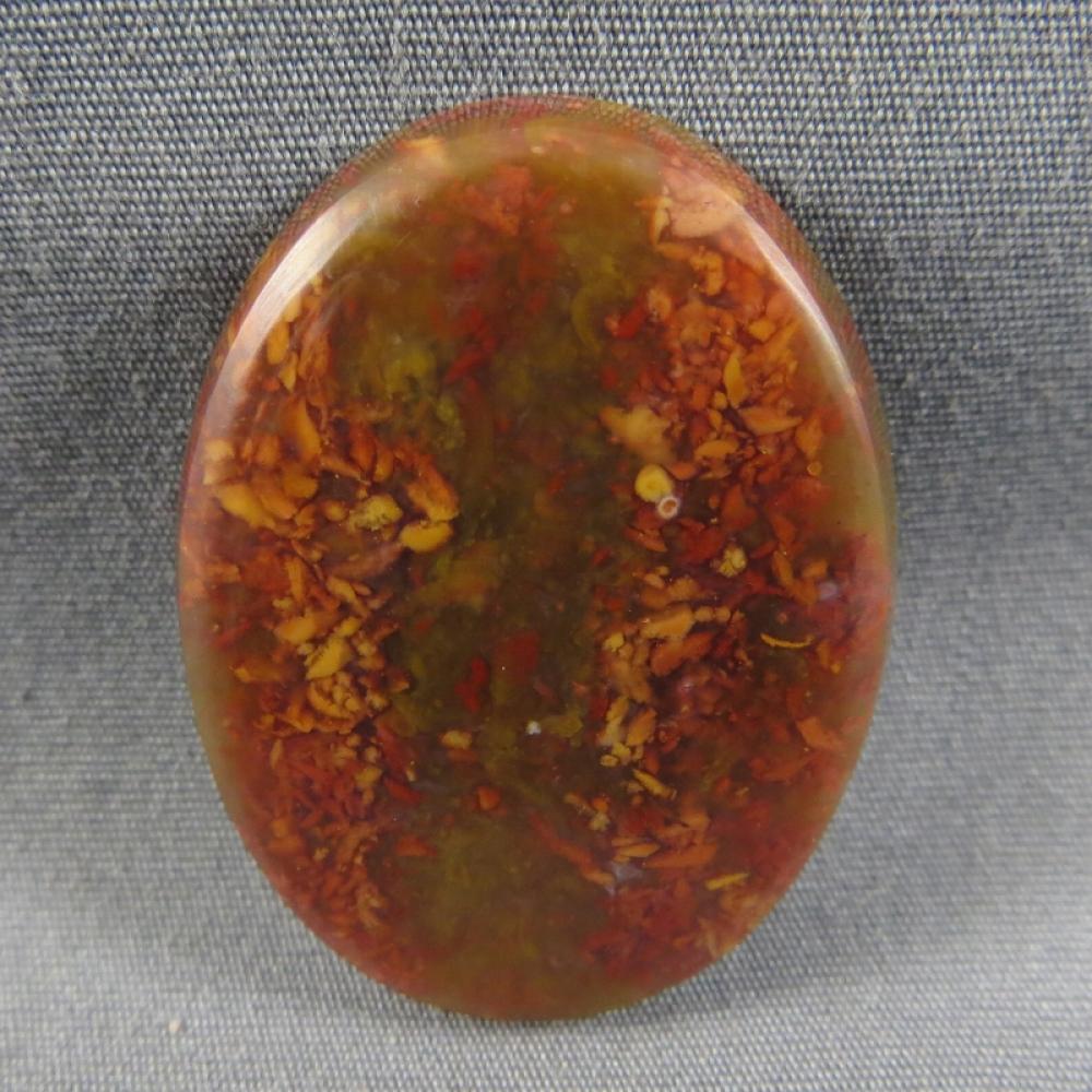 Bloody Basin Agate Cabochon