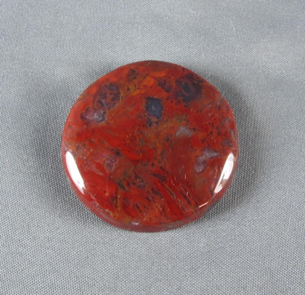 Bloody Basin Agate Cabochon