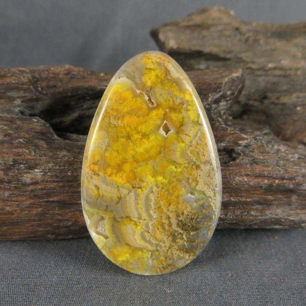 Bumblebee Jasper Cabochon