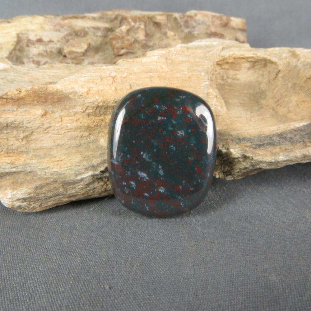 Bloodstone Cabochon