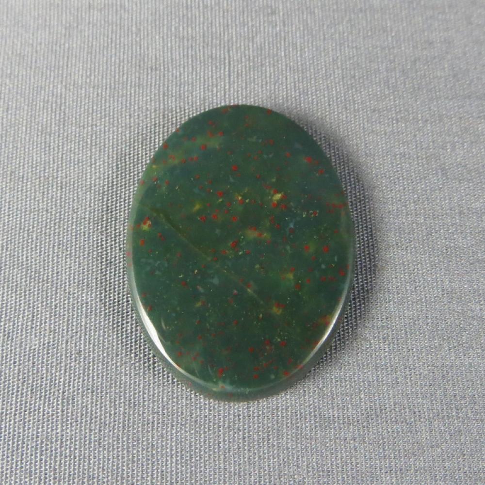Bloodstone Cabochon