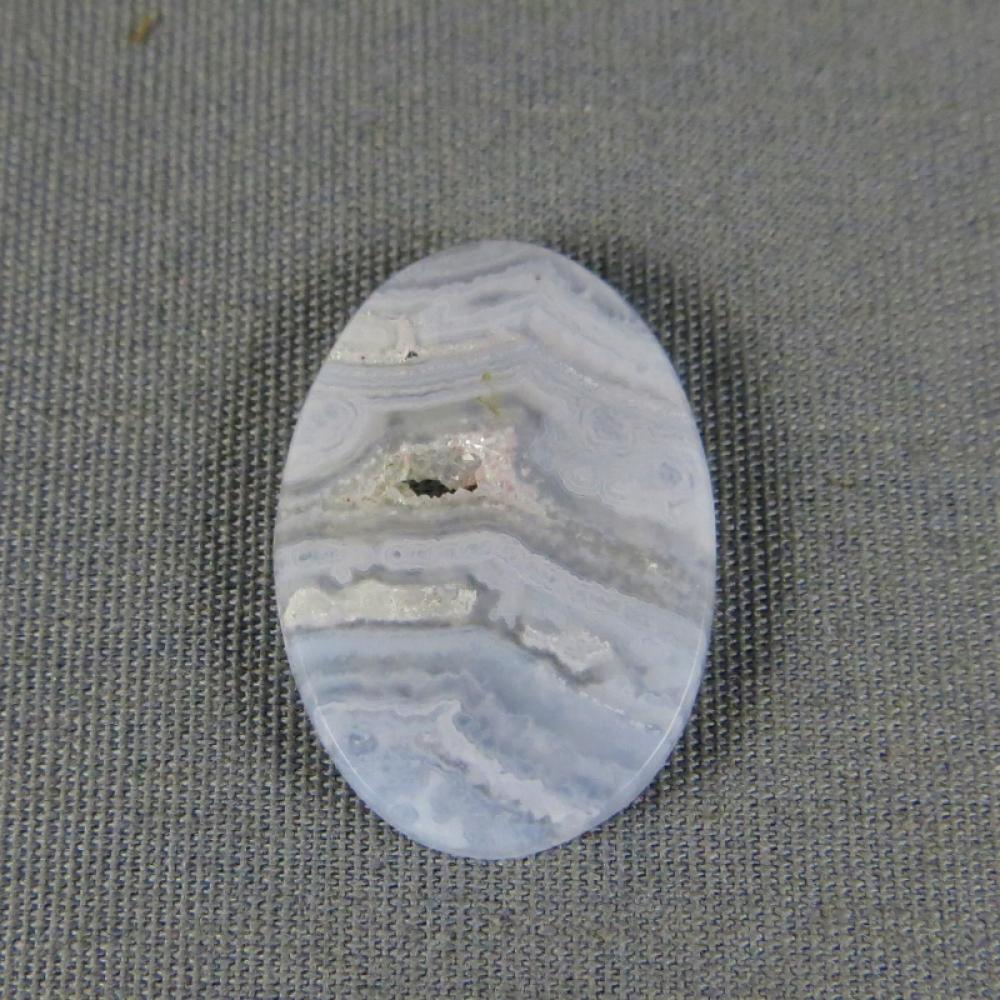 Blue Lace Agate Cabochon