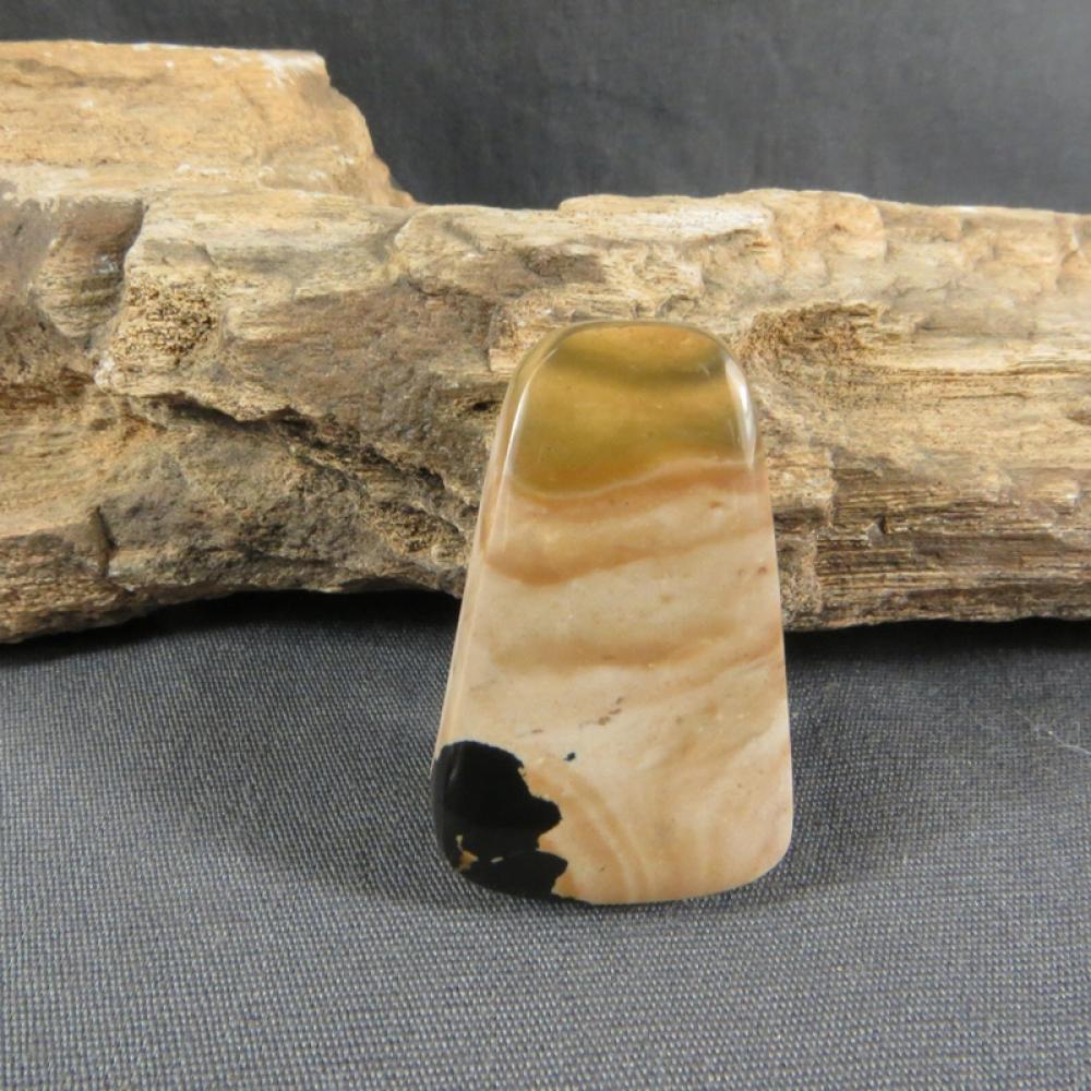 Biggs Picture Jasper Cabochon