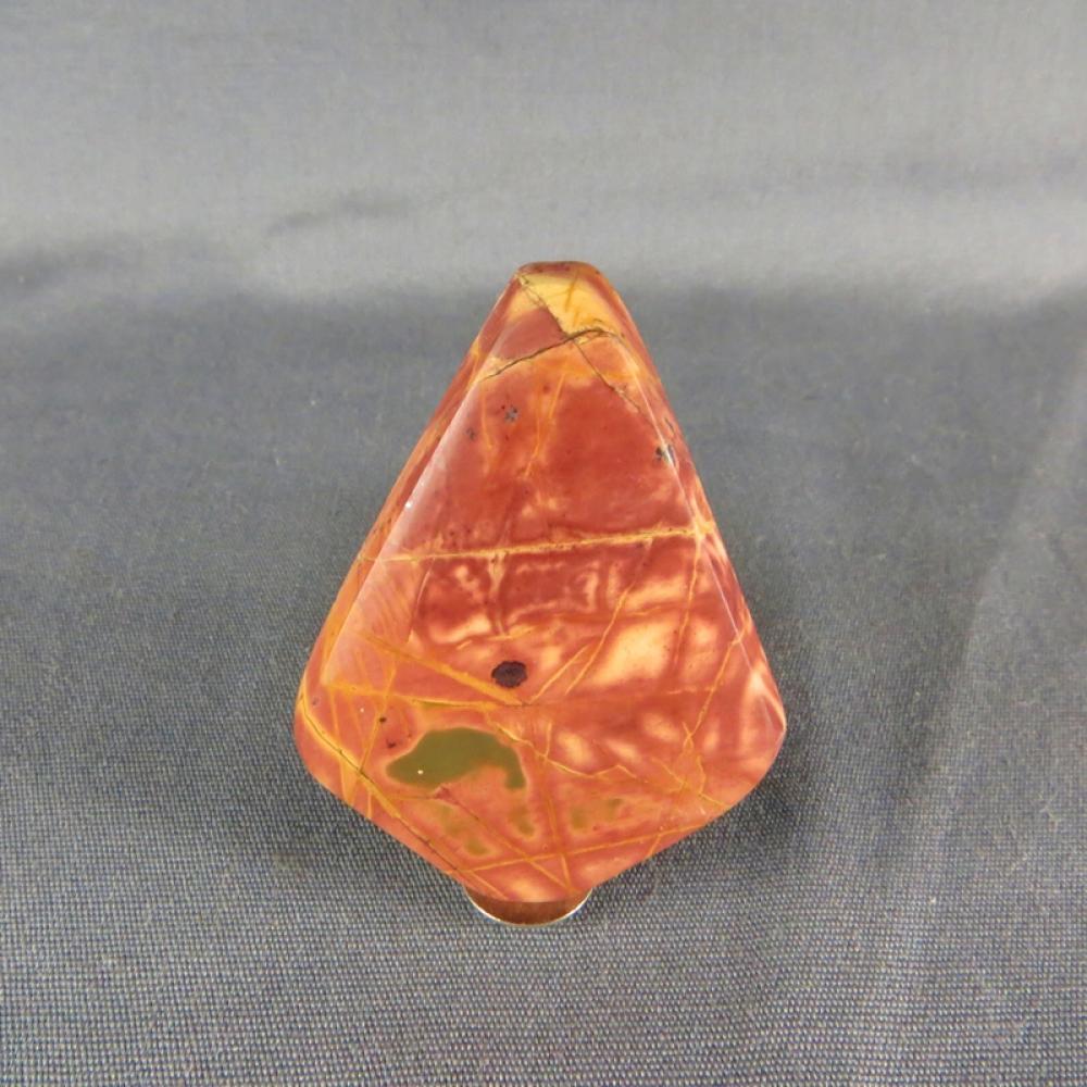 Cherry Creek Jasper cabochon