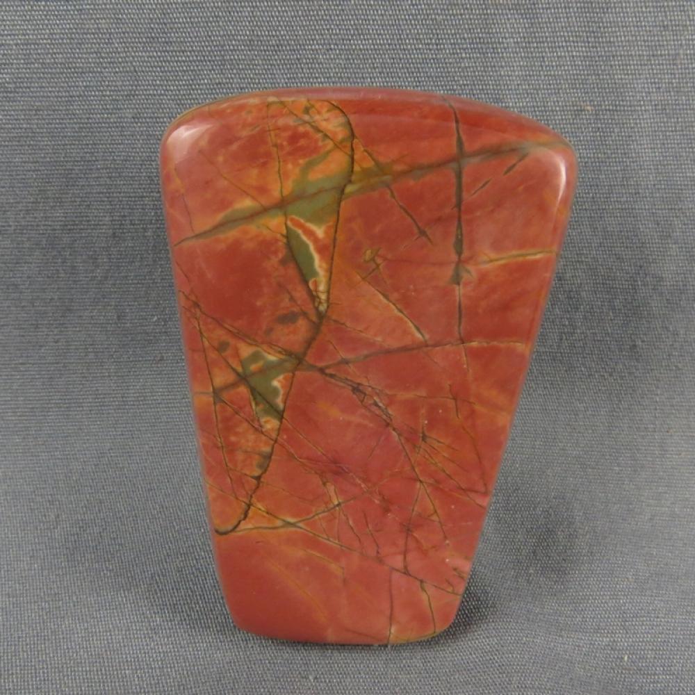 Cherry Creek Jasper cabochon