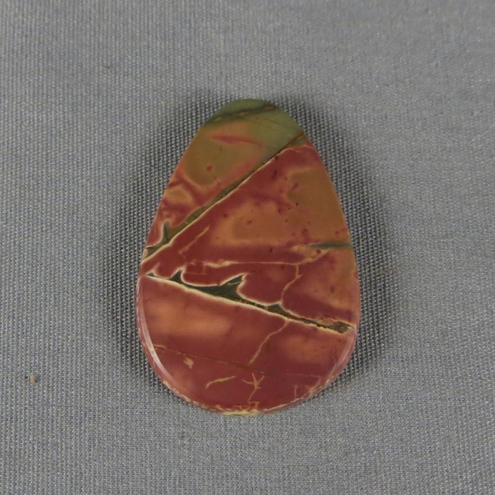 Cherry Creek Jasper cabochon