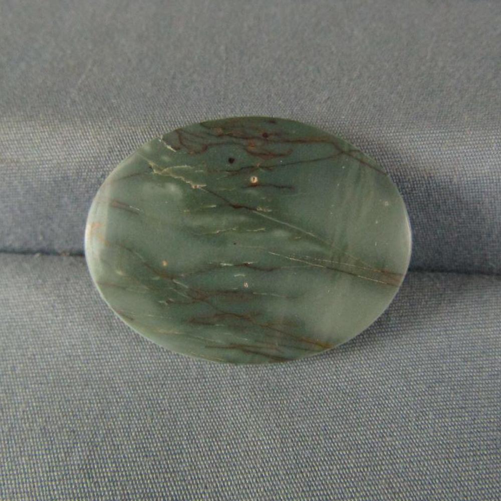 Cherry Creek Jasper cabochon