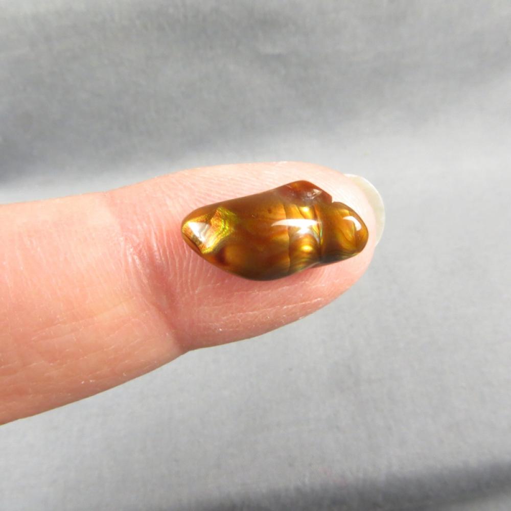 Fire Agate Stone Cabochon