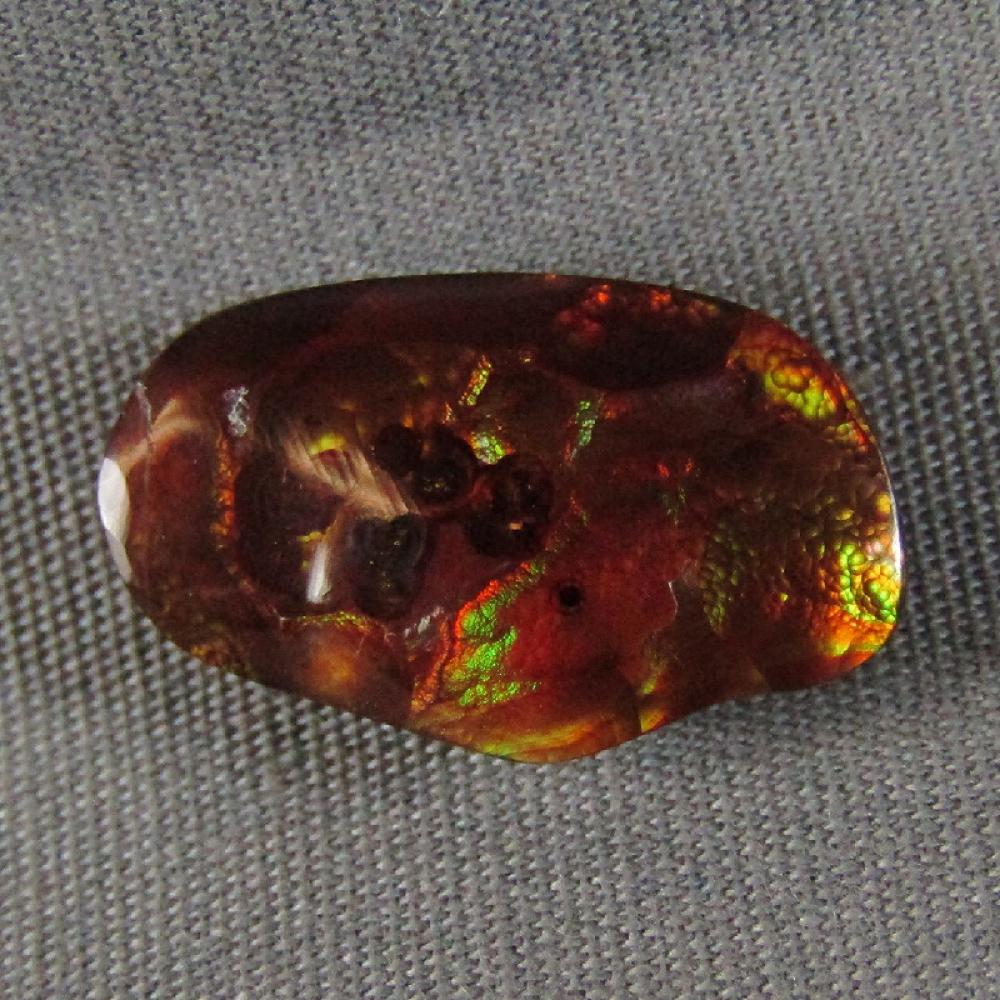 Fire Agate Stone Cabochon