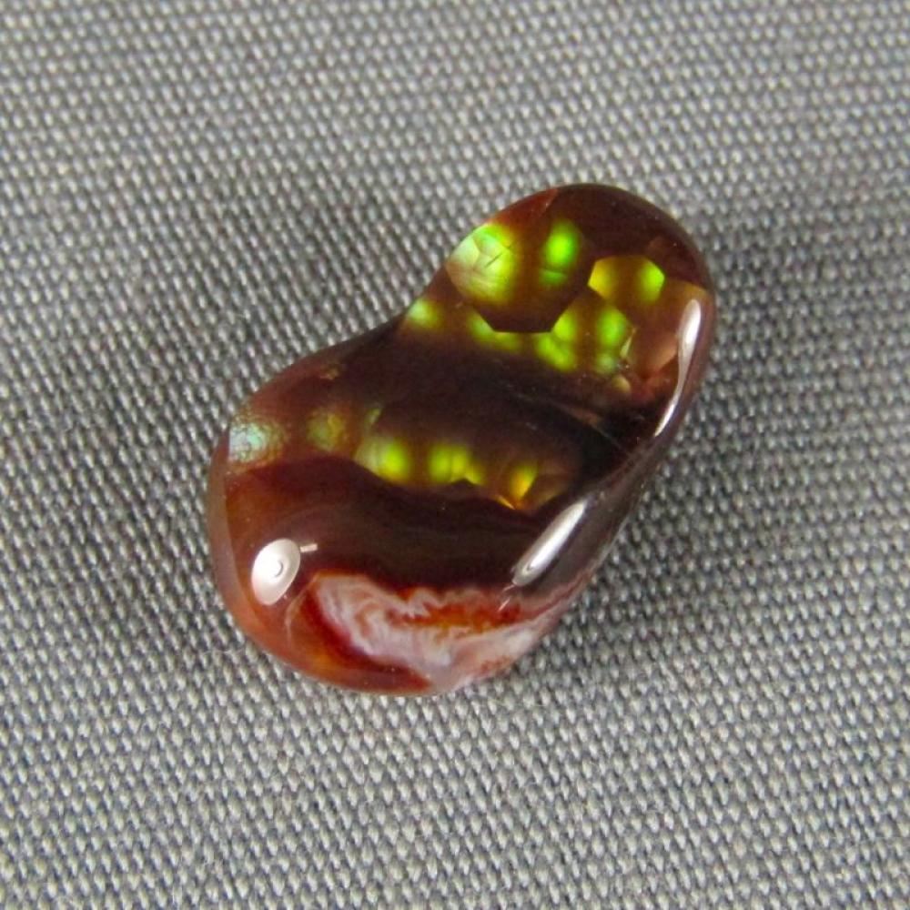 Fire Agate Stone Cabochon
