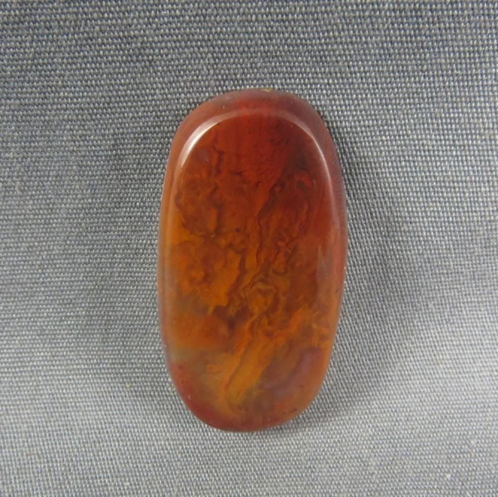 Flame Agate Cabochon