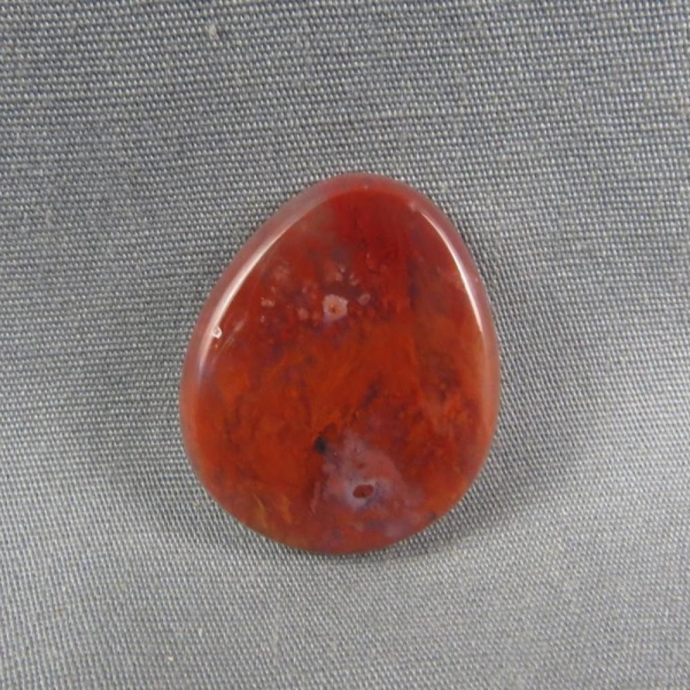 Flame Agate Cabochon