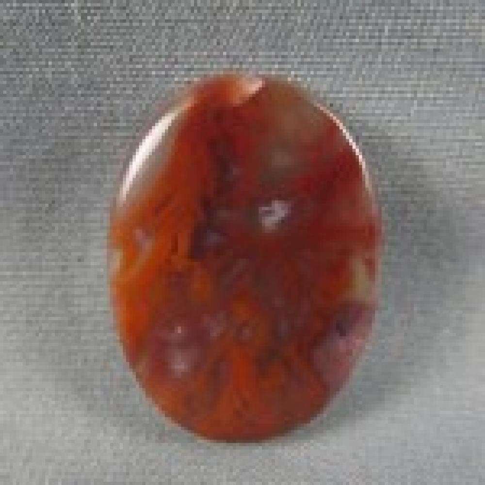 Flame Agate Cabochon