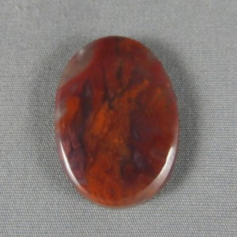 Flame Agate Cabochon