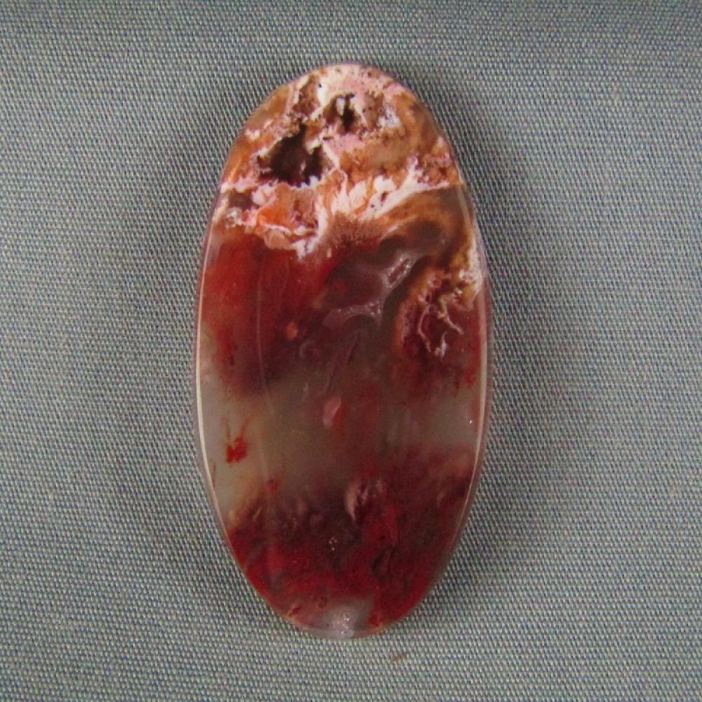 Flame Agate Cabochon