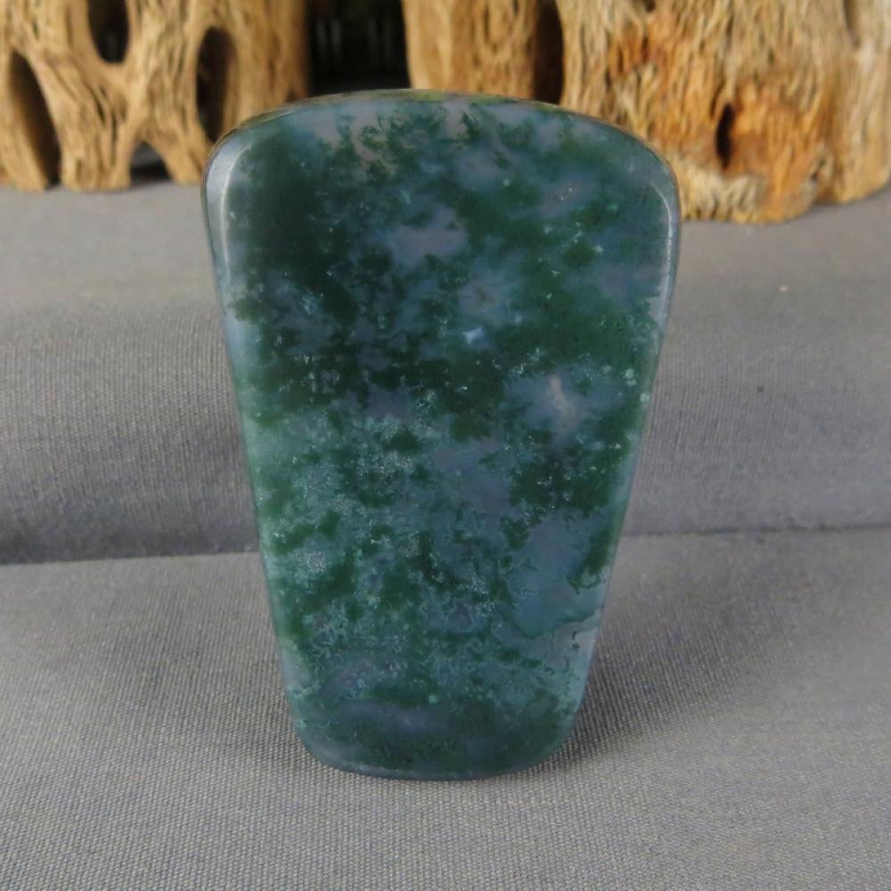 Green Moss Agate Cabochon