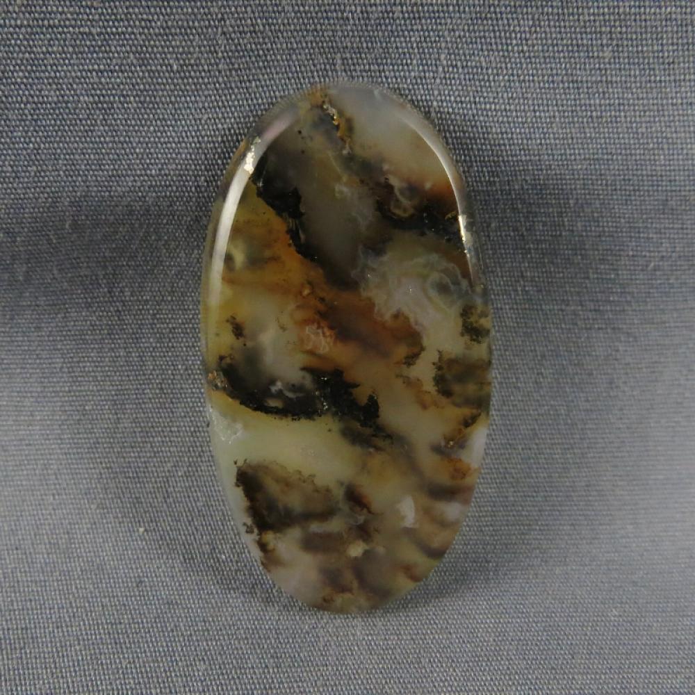 Graveyard Point Plume Agate Cabochon