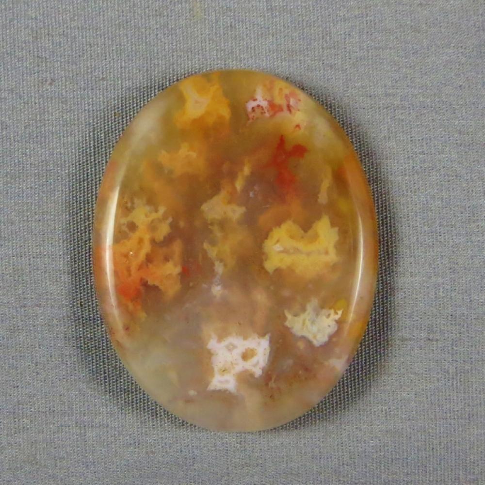 Regency Plume Agate Cabochon