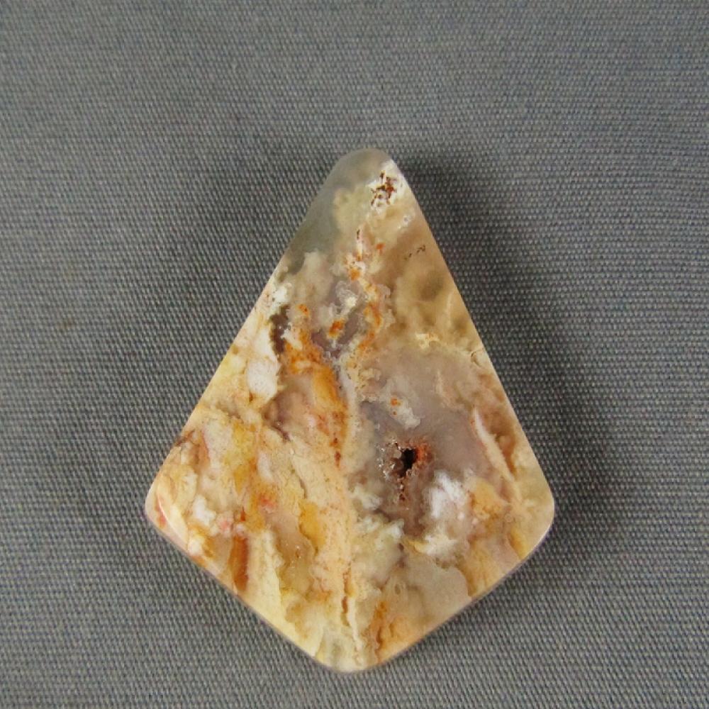 Graveyard Point Plume Agate Cabochon