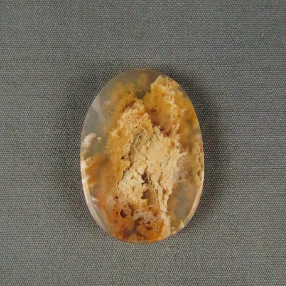 Graveyard Point Plume Agate Cabochon