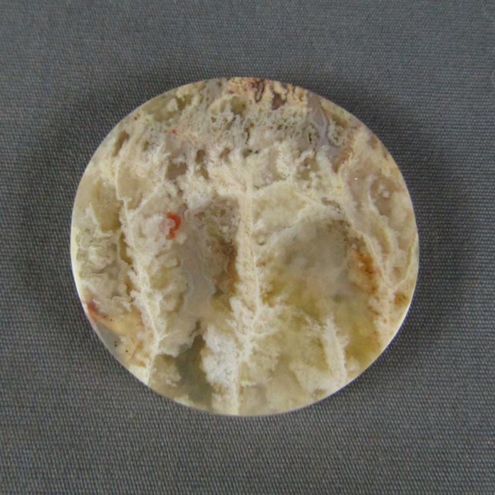 Graveyard Point Plume Agate Cabochon