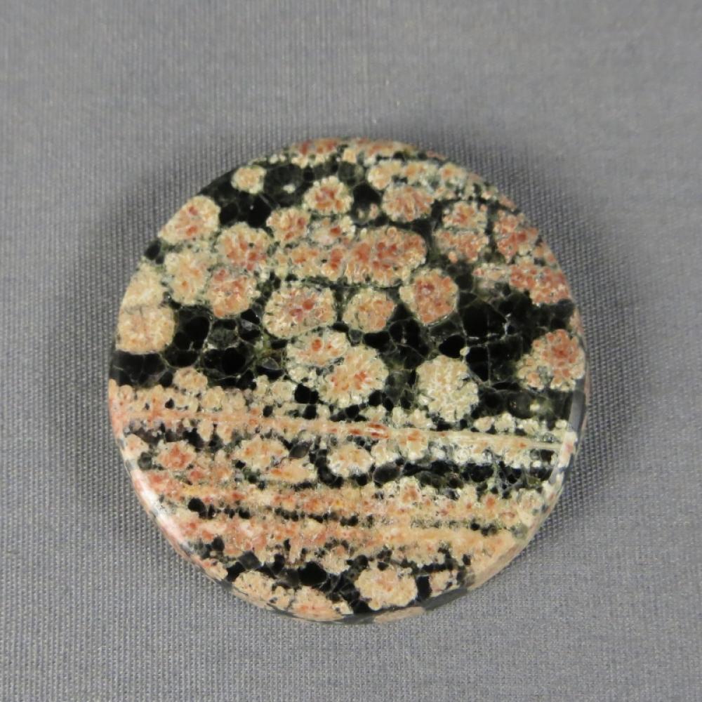 Flower Obsidian Cabochon