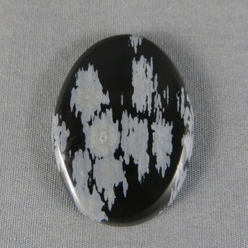 Snowflake Obsidian Cabochon
