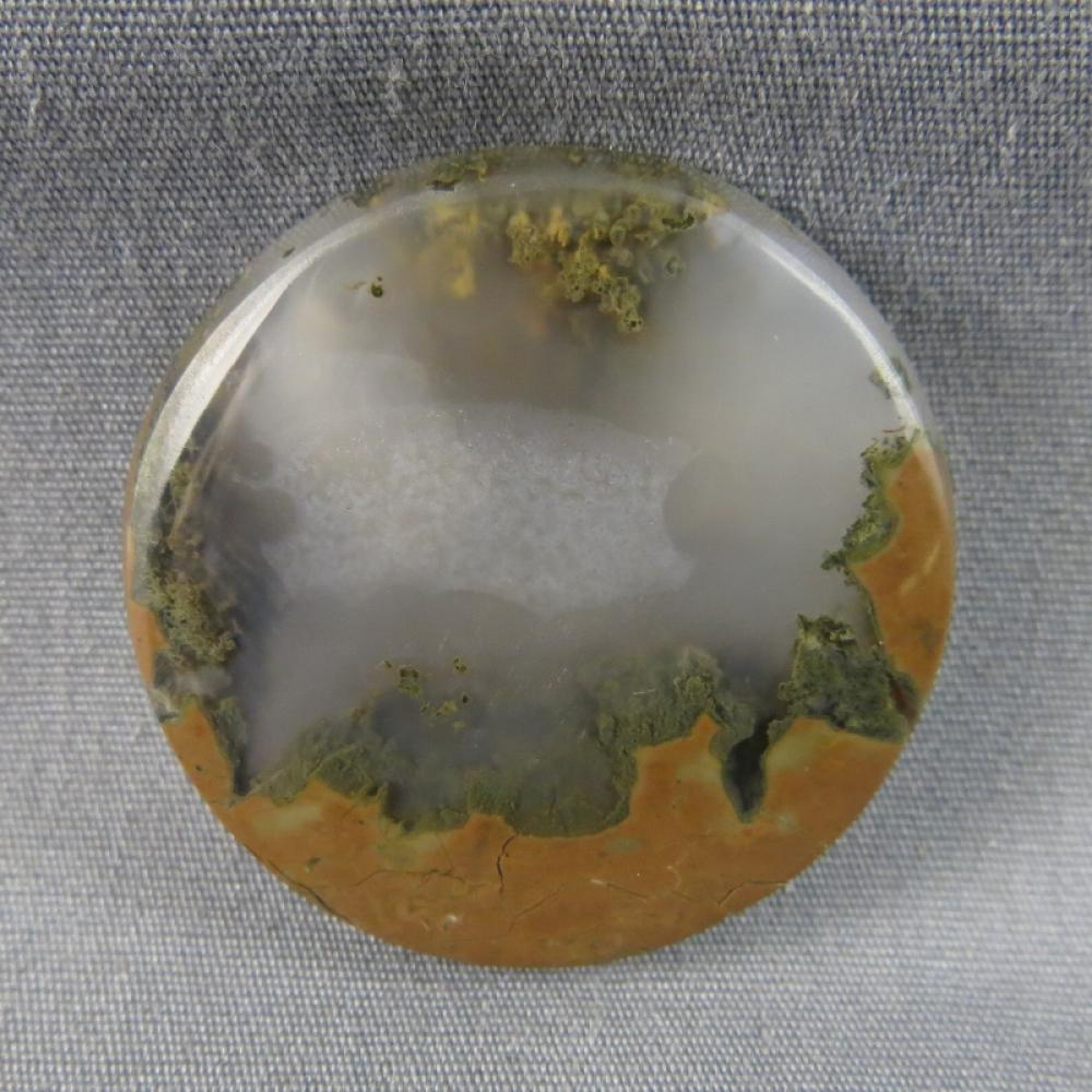 Priday Moss Agate Cabochon