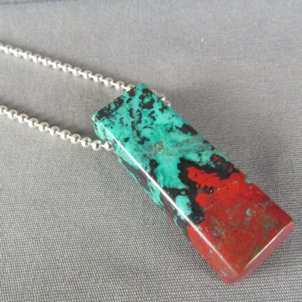 Sonora Sunrise Necklace Pendant sterling chain