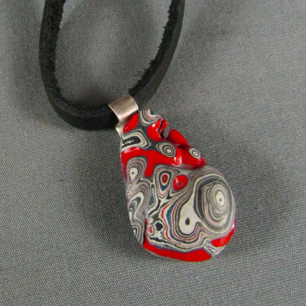 Fordite Pendant