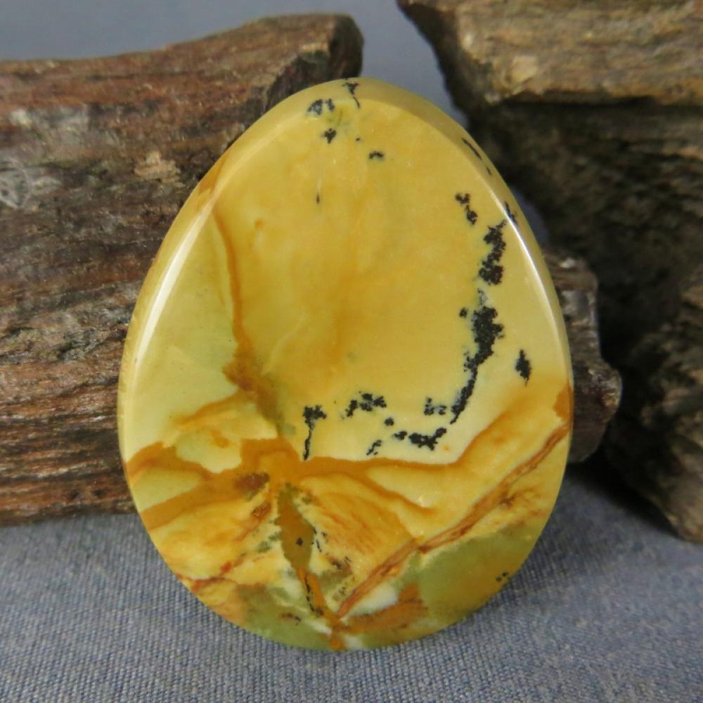Rocky Butte Picture Jasper Cabochon