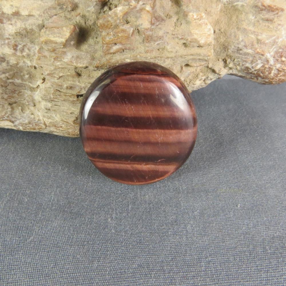 Red Tiger Eye Cabochon