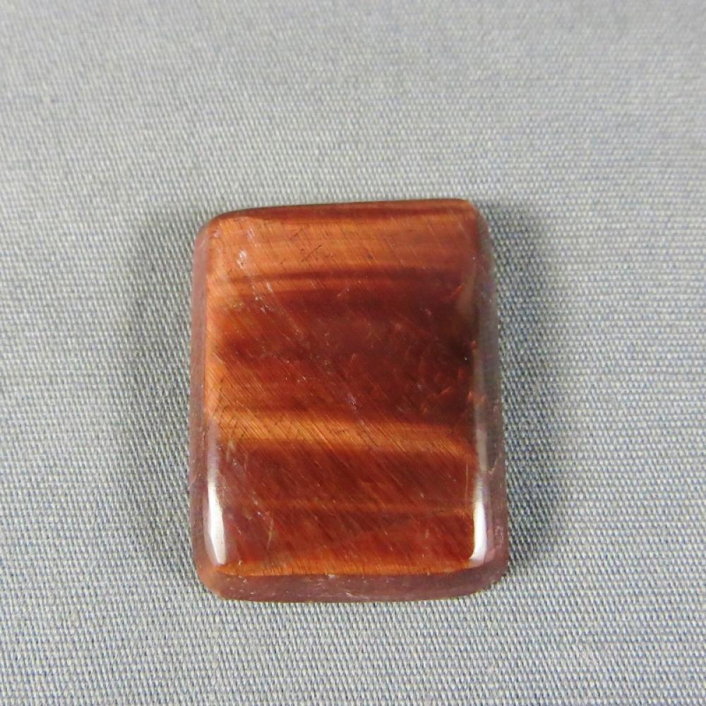 Red Tiger Eye Cabochon