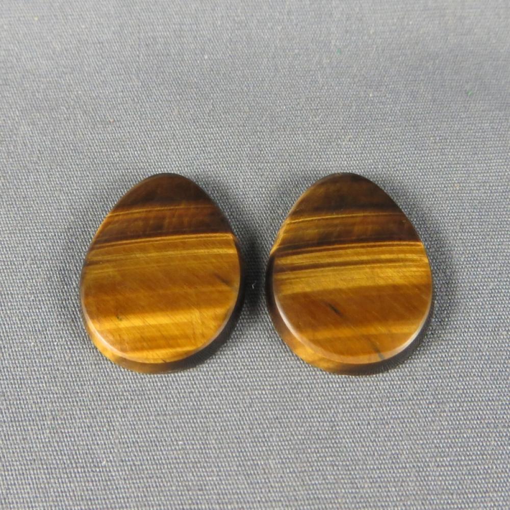Tiger Eye Cabochon PAIR