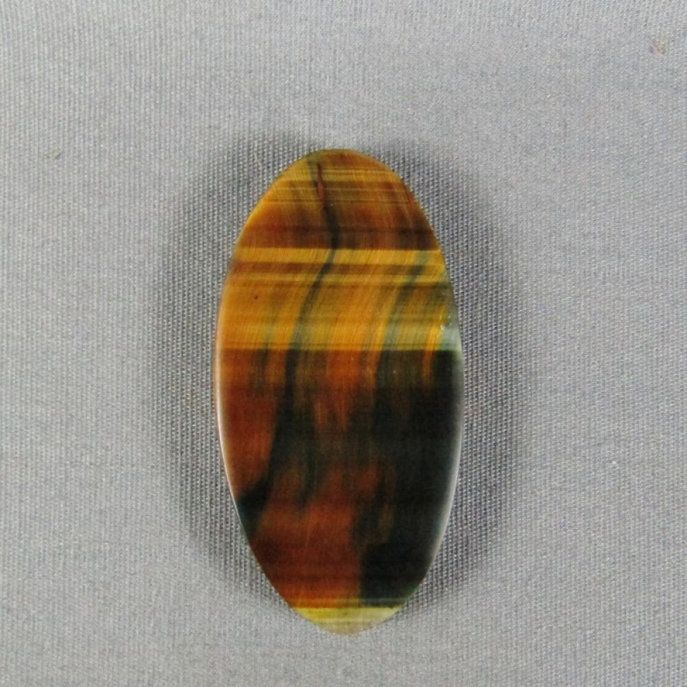 Variegated Tiger Eye Cabochon