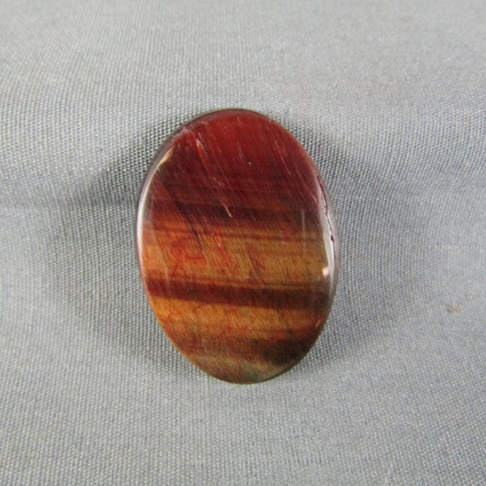 Red Tiger Eye Cabochon