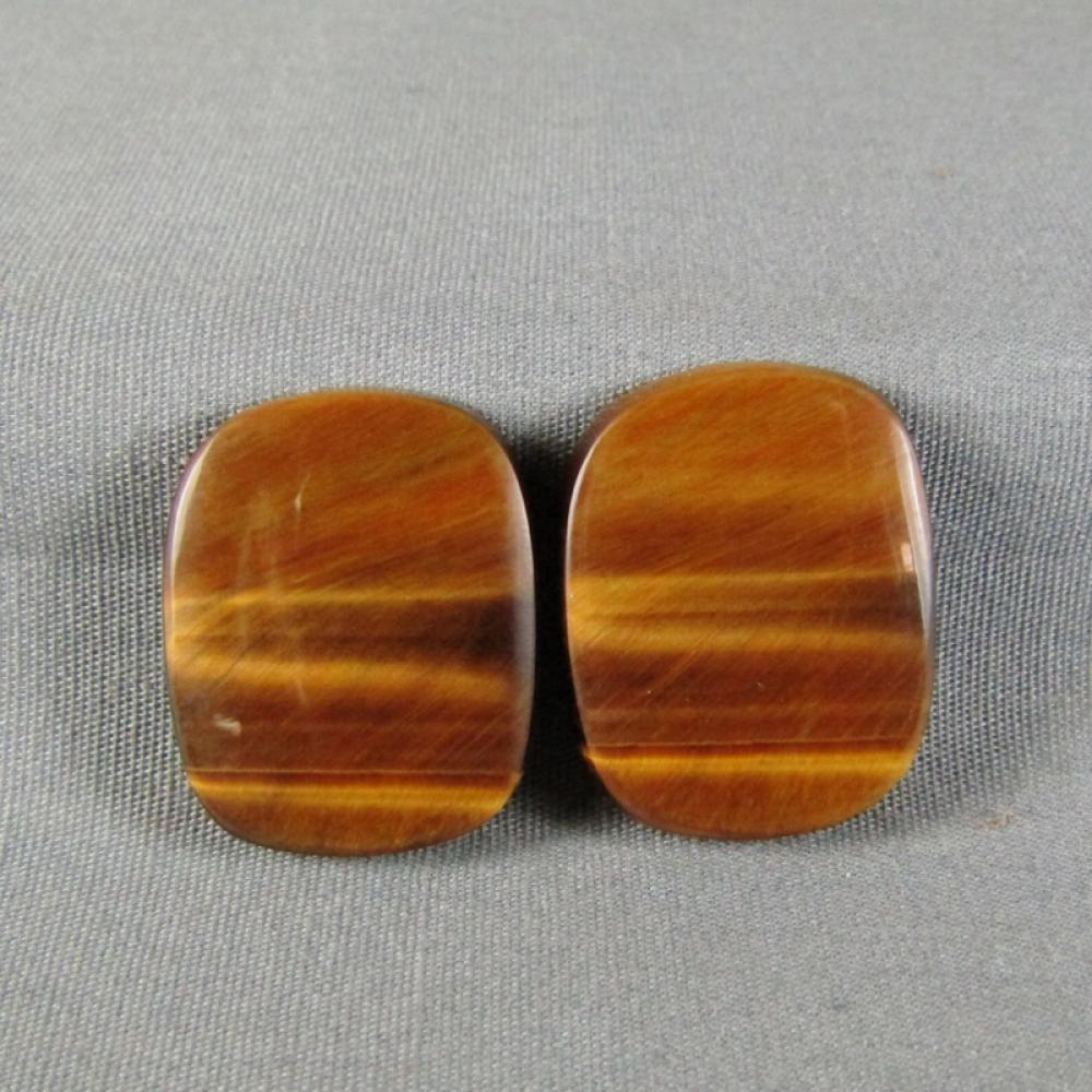 Tiger Eye Cabochon PAIR