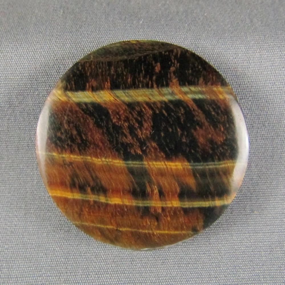 Variegated Tiger Eye Cabochon ROUND