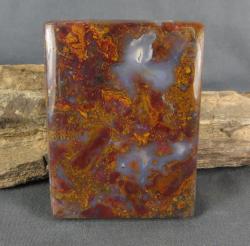 Bloody Basin Agate Cabochon