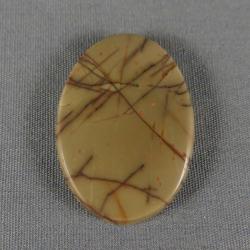 Cherry Creek Jasper cabochon