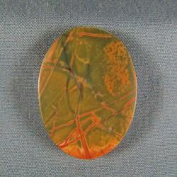 Cherry Creek Jasper cabochon