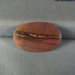 Cherry Creek Jasper cabochon