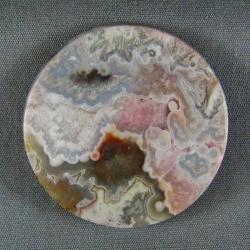 Crazy Lace Agate ROUND Cabochon