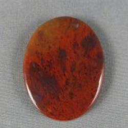 Flame Agate Cabochon